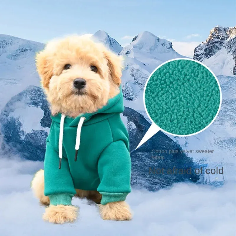 Solid Color Hoodie For Small and Medium Size Pet