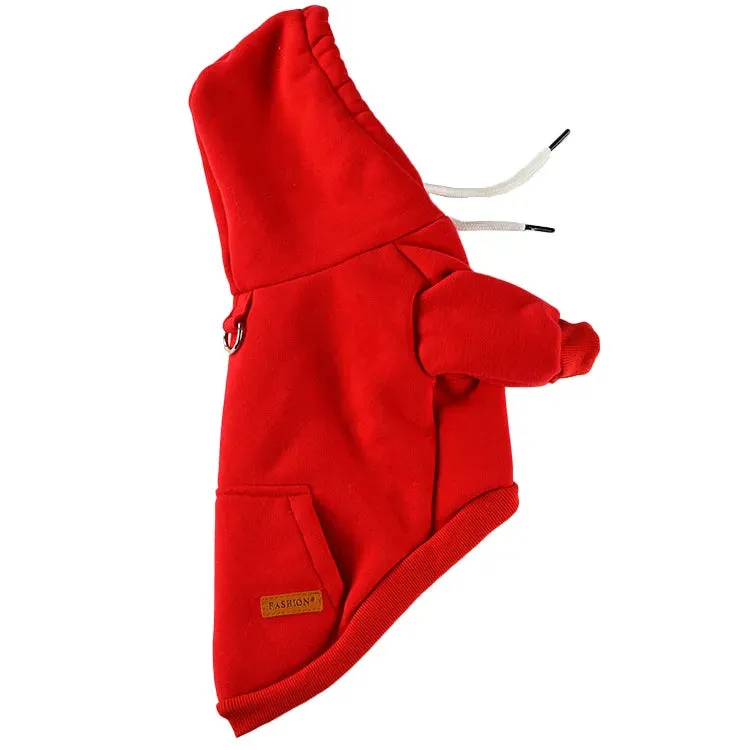 Solid Color Hoodie For Small and Medium Size Pet