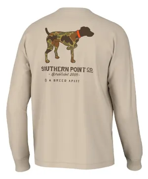 Southern Point - Vintage Camo Greyton Long Sleeve Tee