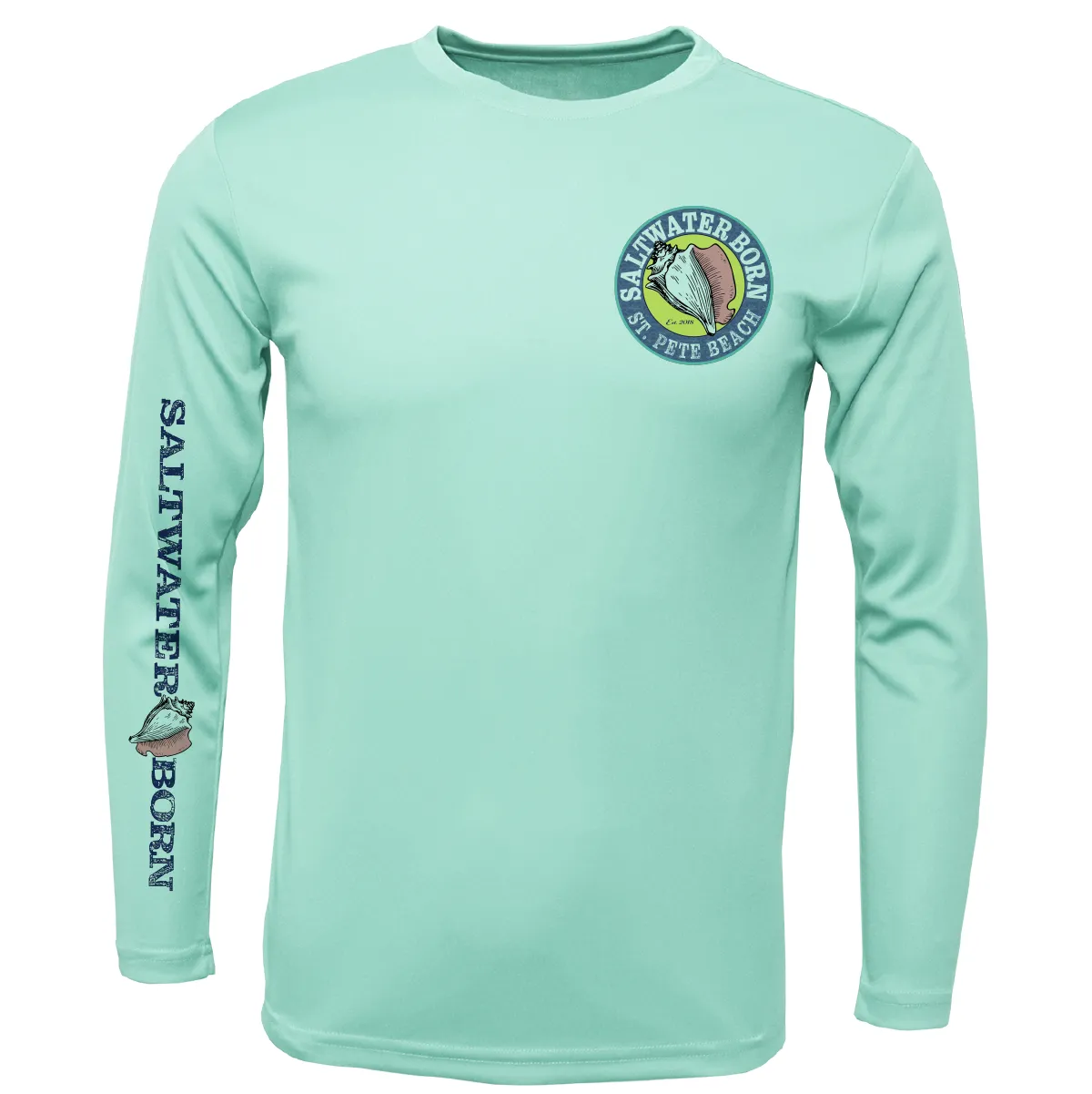 St. Pete Beach, FL Kraken Long Sleeve UPF 50  Dry-Fit Shirt