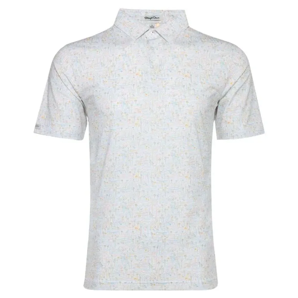 Straight Down Coachella Golf Polo 2024
