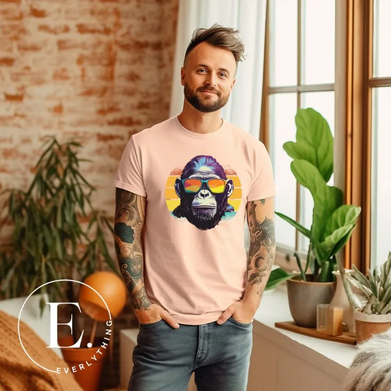 Sunset Gorilla Vibes T-shirt