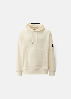 Sweat-shirt C.P. Company à capuche gauze white