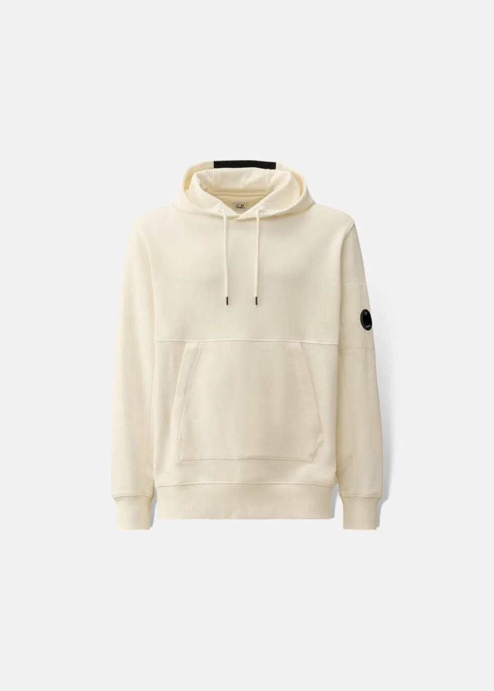 Sweat-shirt C.P. Company à capuche gauze white