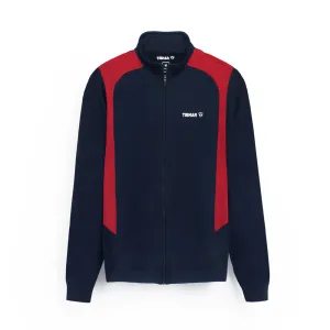 Tibhar Zipper Jacket For Kids-2438 -Navy Red