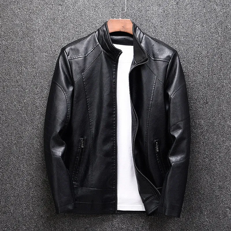 Toxyno Leather Street Jacket