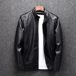 Toxyno Leather Street Jacket