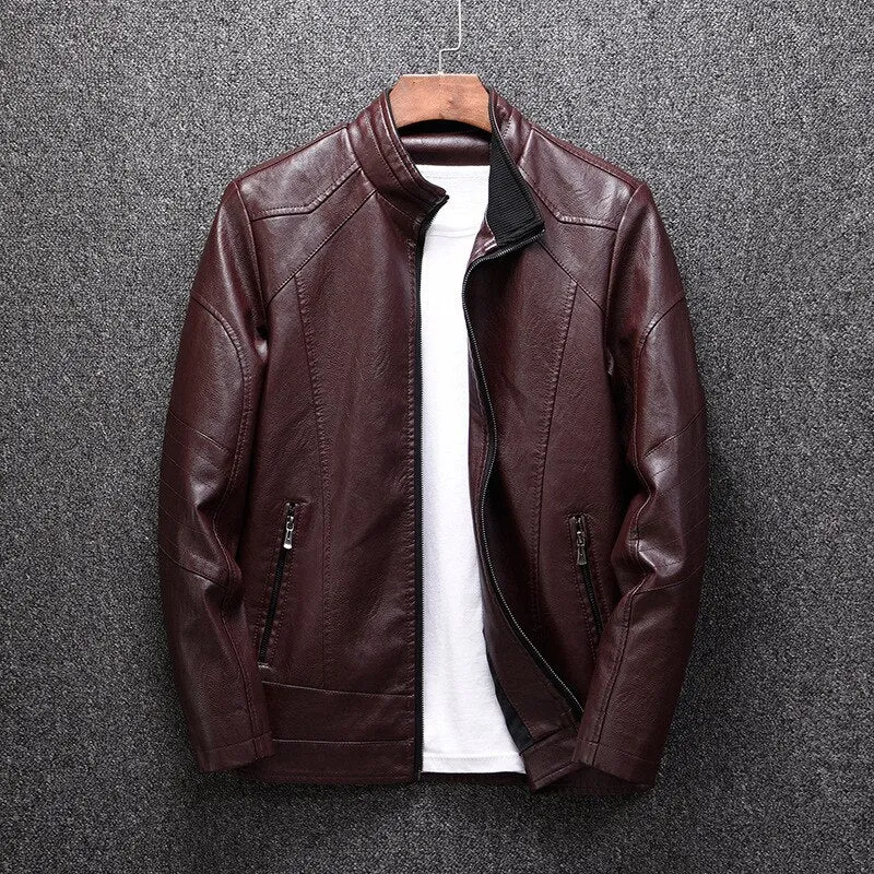 Toxyno Leather Street Jacket