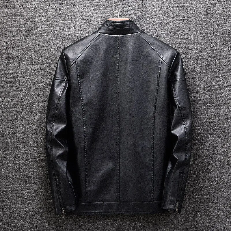 Toxyno Leather Street Jacket