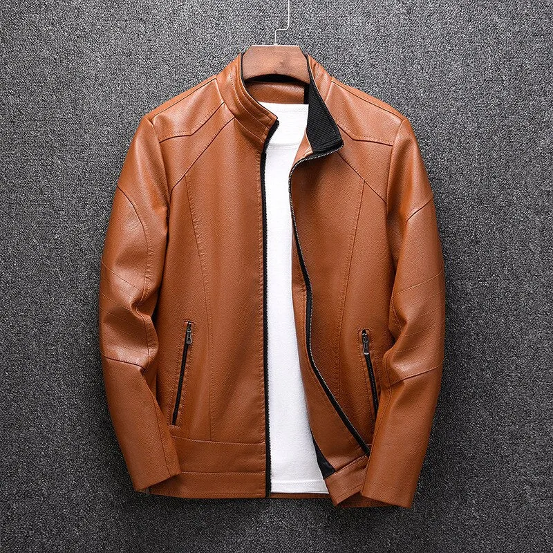 Toxyno Leather Street Jacket