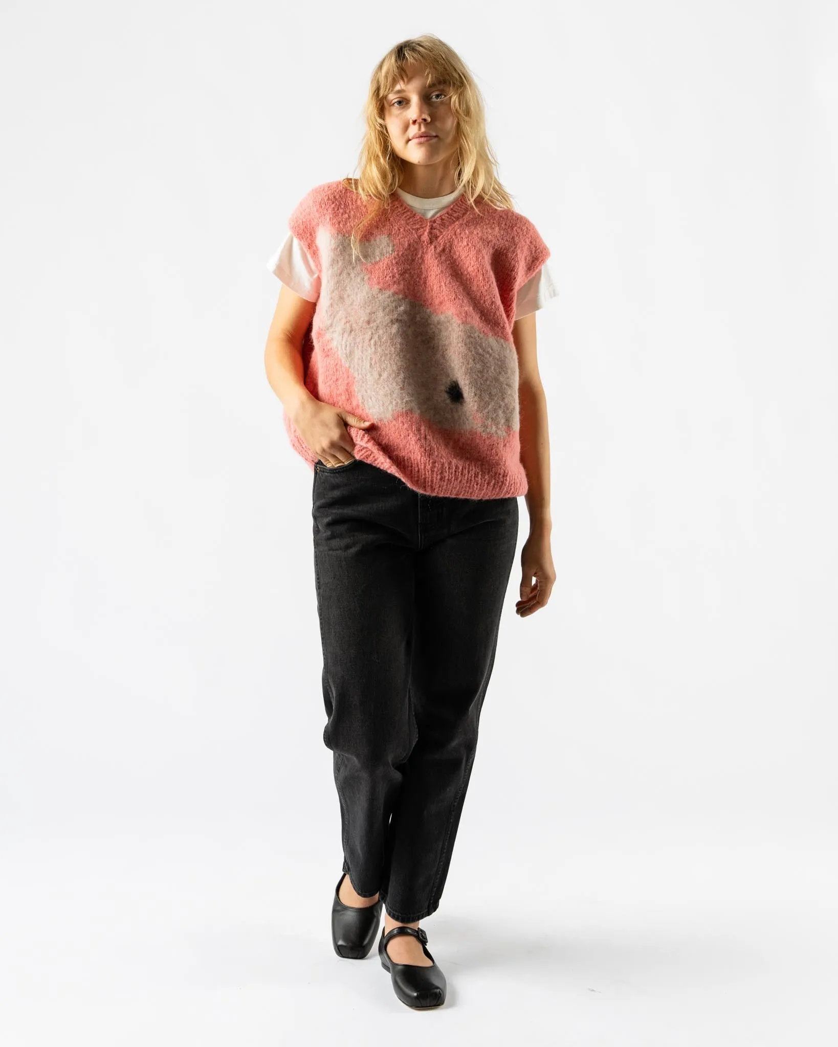 Wild Animals Whale Bear Pink Vest