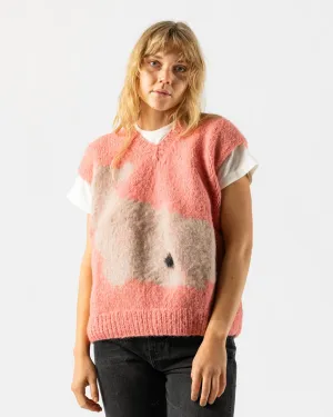 Wild Animals Whale Bear Pink Vest