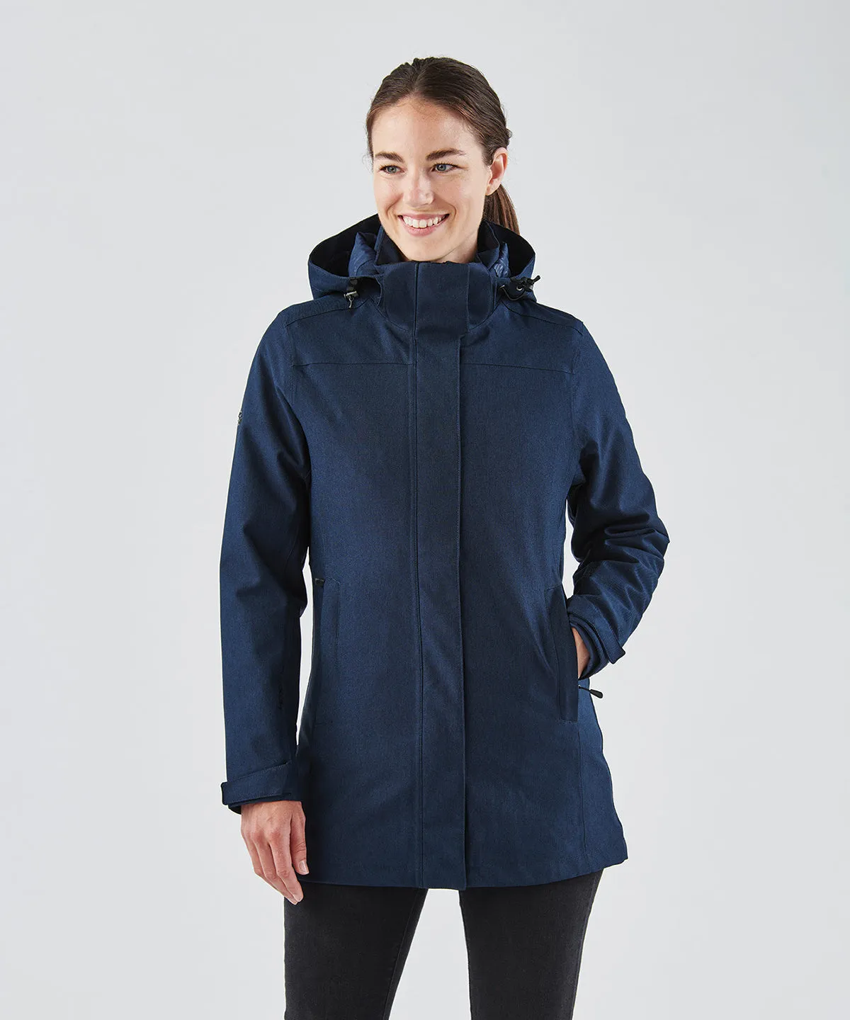 Womens Avalante system jacket | Charcoal Twill