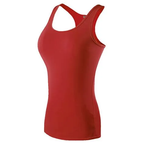 Yoga Top Fitness Gym Tank sleeveless t shirts