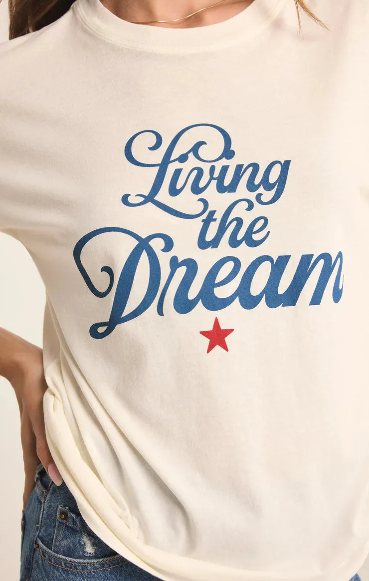 ZSU Living the Dream Boyfriend Tee